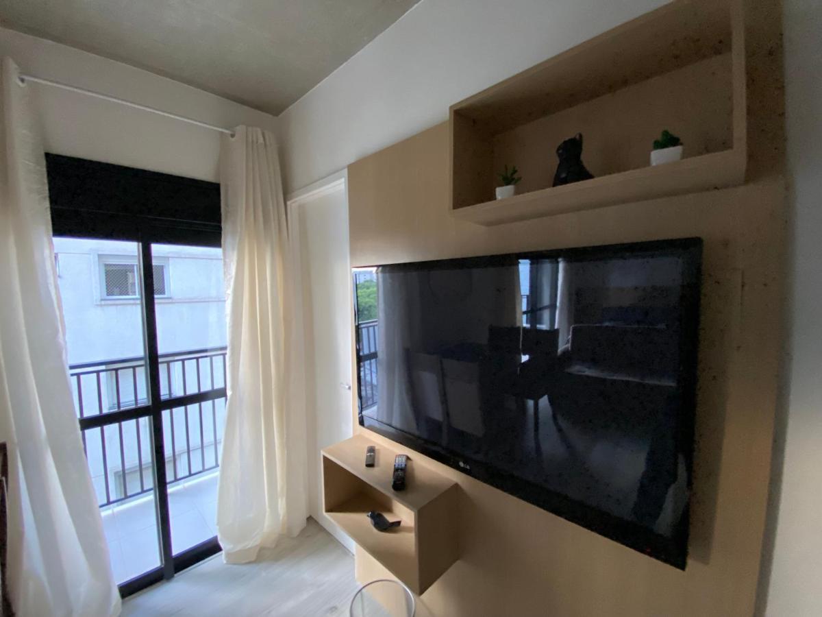 75 New Studio W Fast Wifi, Balcony, Gym And Movie Screen Sao Paulo Exterior photo